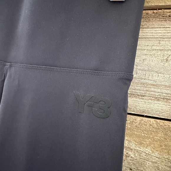 Y-3 classic black tights leggings‎ pull on pants size XS NWT - Picture 7 of 11